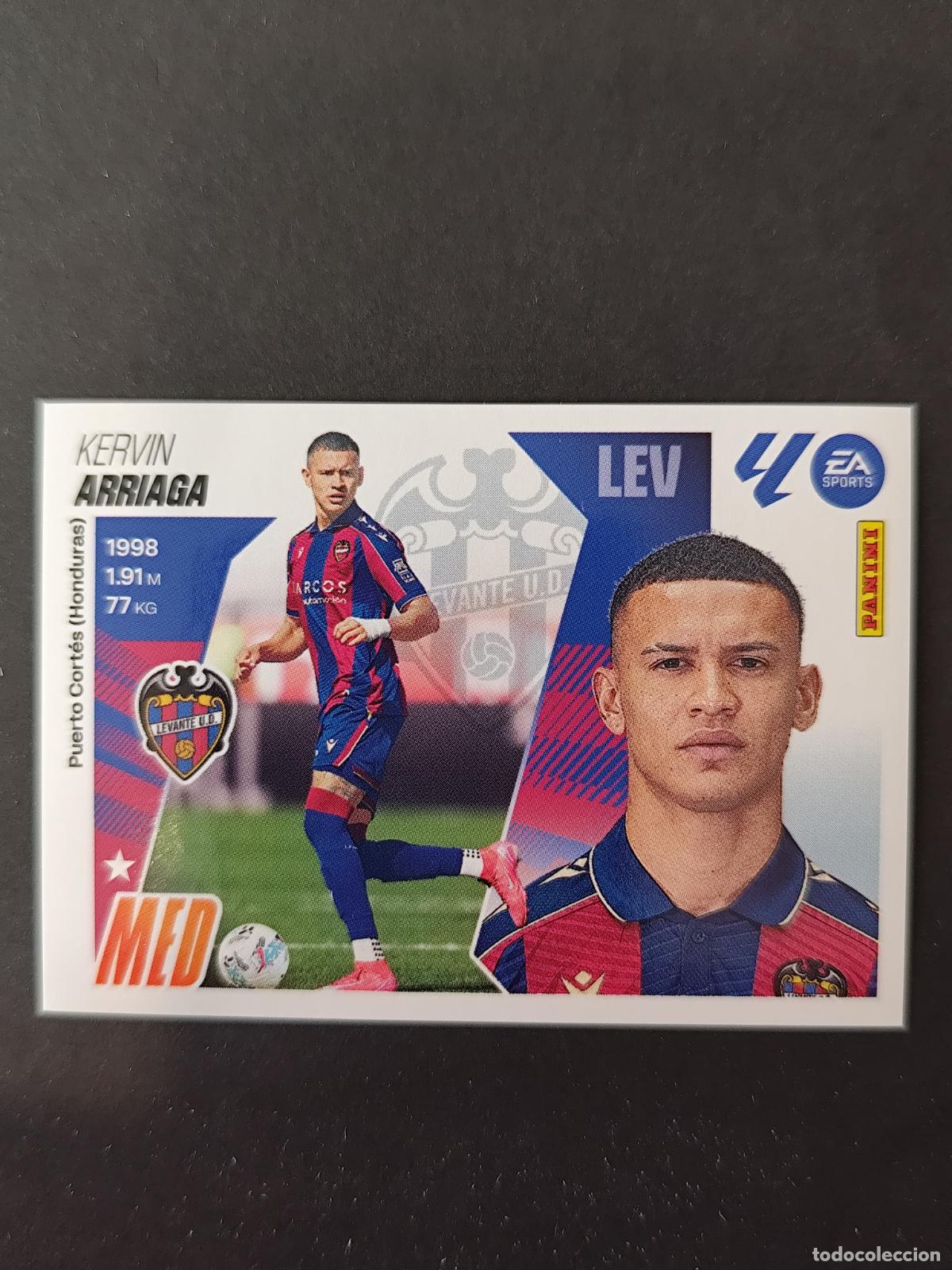 Cromos de F&uacute;tbol: 12 BIS ARRIAGA COLOCA LEVANTE LIGA ESTE 2025 2026 25 26 PEDIDO M&Iacute;NIMO 2&euro;