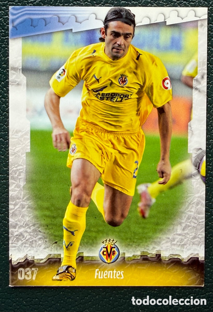 Cartes &agrave; collectionner de Football: 37 FUENTES VILLARREAL CF FICHAS ALBUM MUNDICROMO 2008 2009 08 09