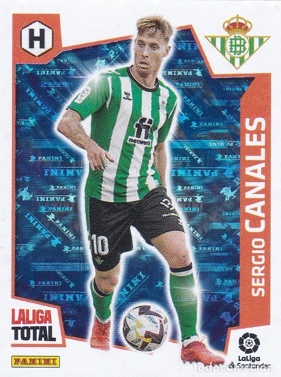 Cromos de F&uacute;tbol: LALIGA TOTAL 2022-23 * CANALES N&ordm; 446 H&Eacute;ROES * NUEVO DE SOBRE (A-8)