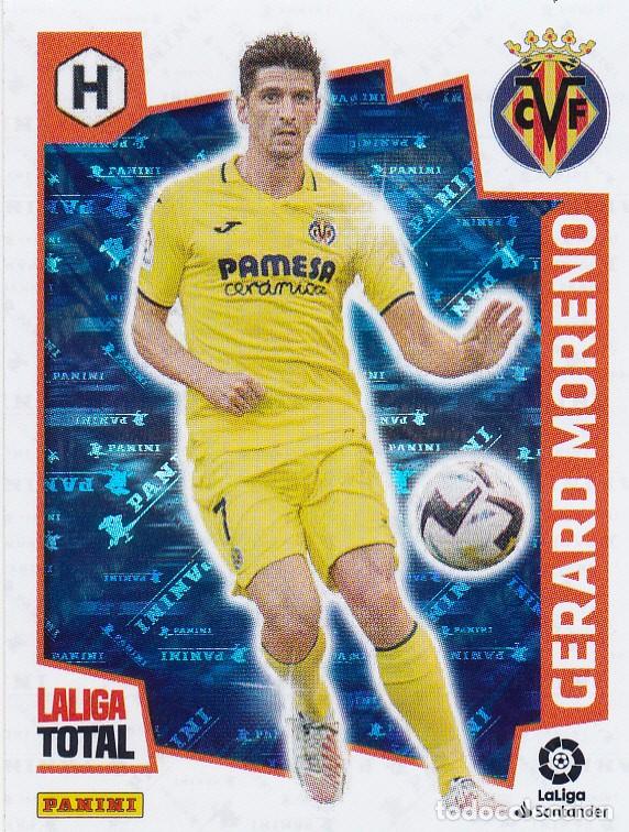 Cromos de F&uacute;tbol: LALIGA TOTAL 2022-23 * GERARD MORENO N&ordm; 450 H&Eacute;ROES * NUEVO DE SOBRE (A-8)