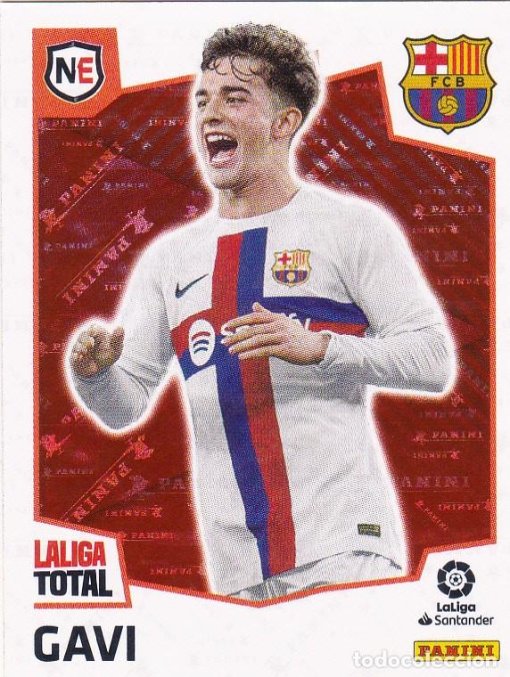 Cromos de F&uacute;tbol: LALIGA TOTAL 2022-23 * GAVI N&ordm; 475 NEW ERA * NUEVO DE SOBRE (A-8)