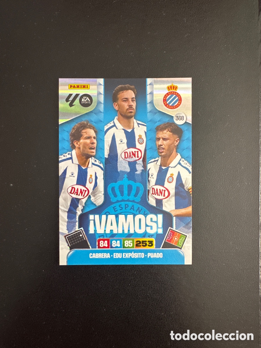 Cromos de F&uacute;tbol: VAMOS ESPA&Ntilde;OL N&Uacute;MERO 368 ADRENALYN 2025 2026