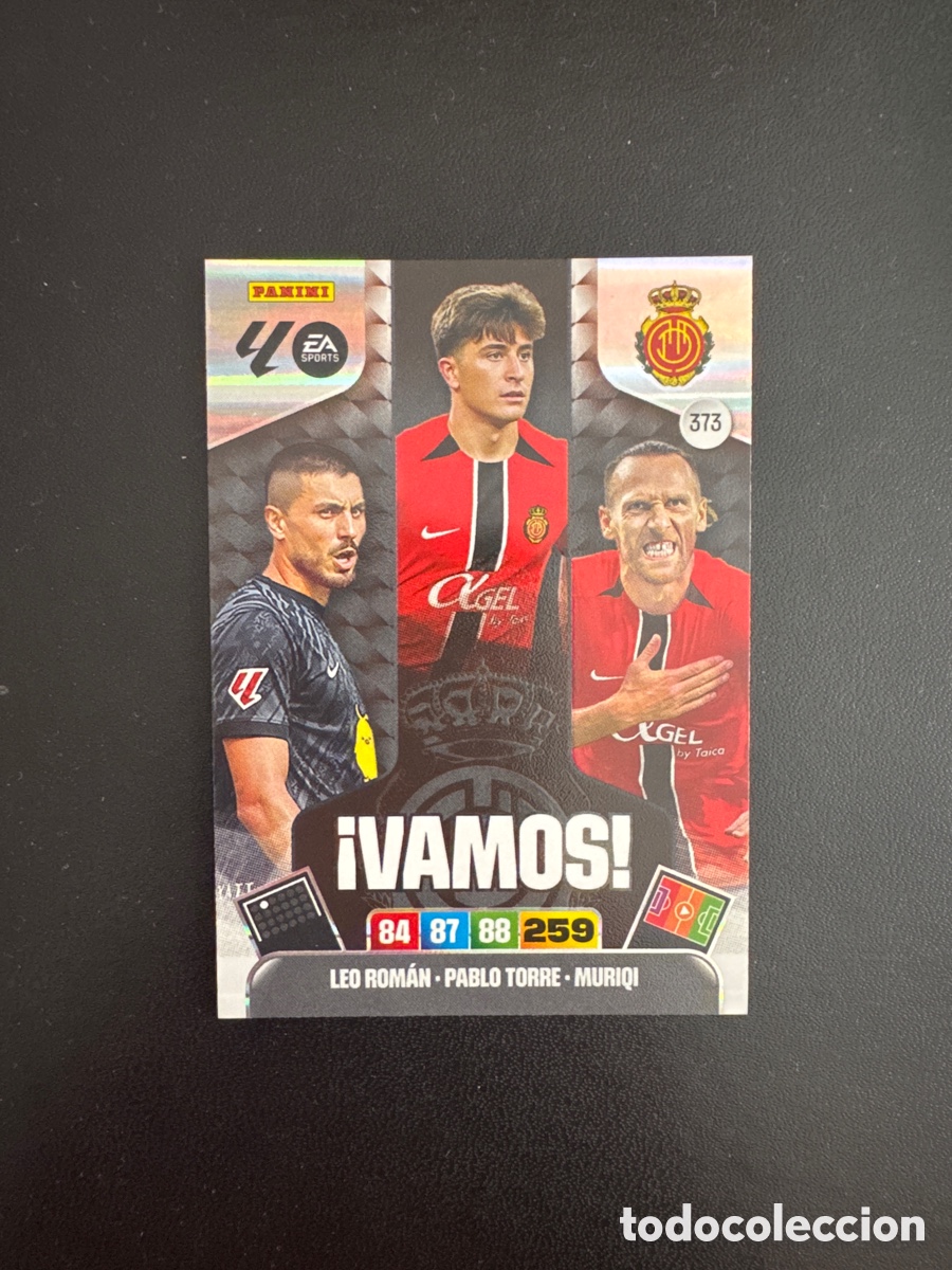 Cromos de F&uacute;tbol: VAMOS MALLORCA N&Uacute;MERO 373 ADRENALYN 2025 2026