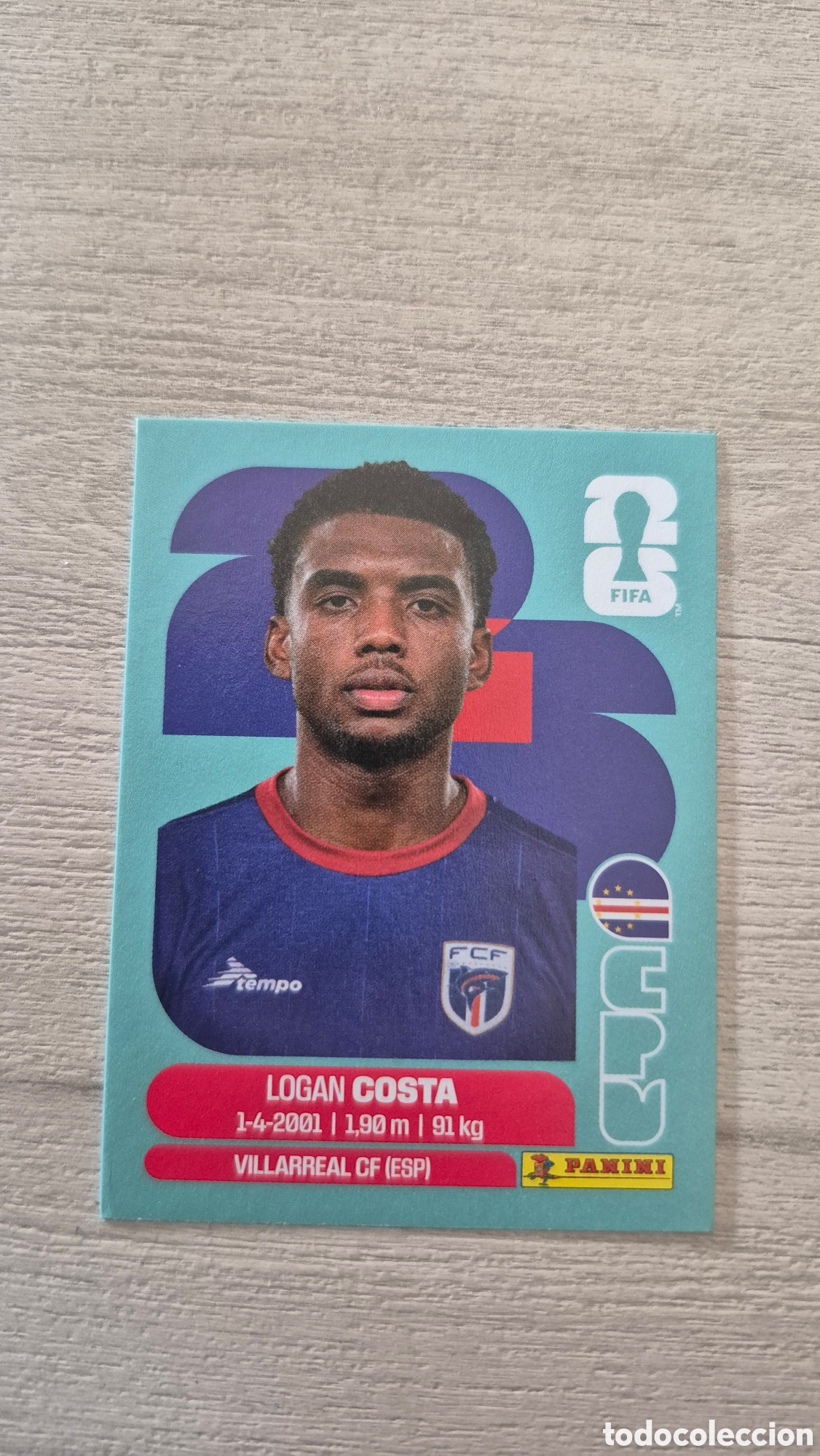 Cromos de F&uacute;tbol: CPV3 Costa FIFA World Cup 2026