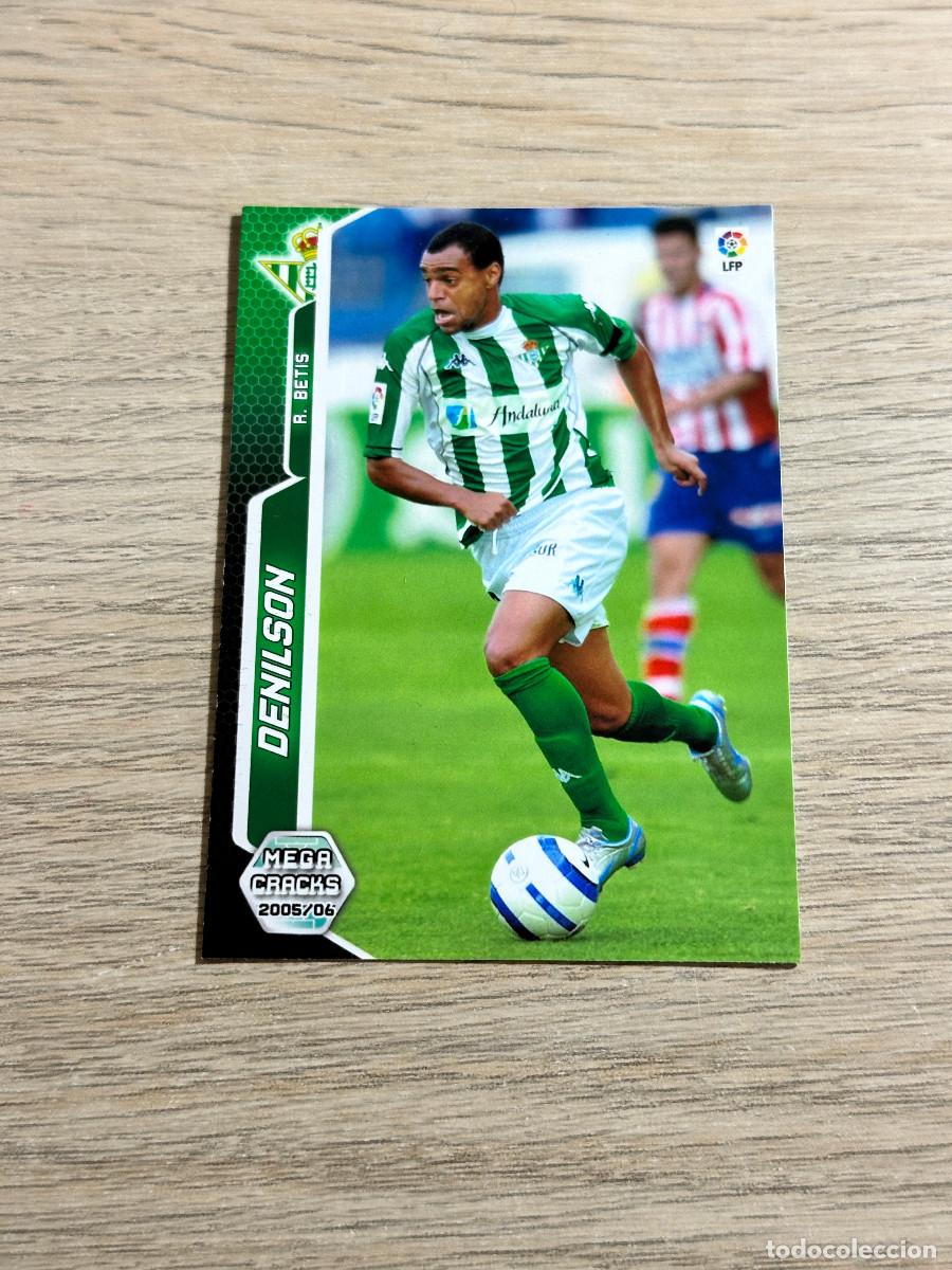 Cromos de F&uacute;tbol: DENILSON N&ordm; 86 BETIS 2005 2006 PANINI MEGACRACKS 05 06