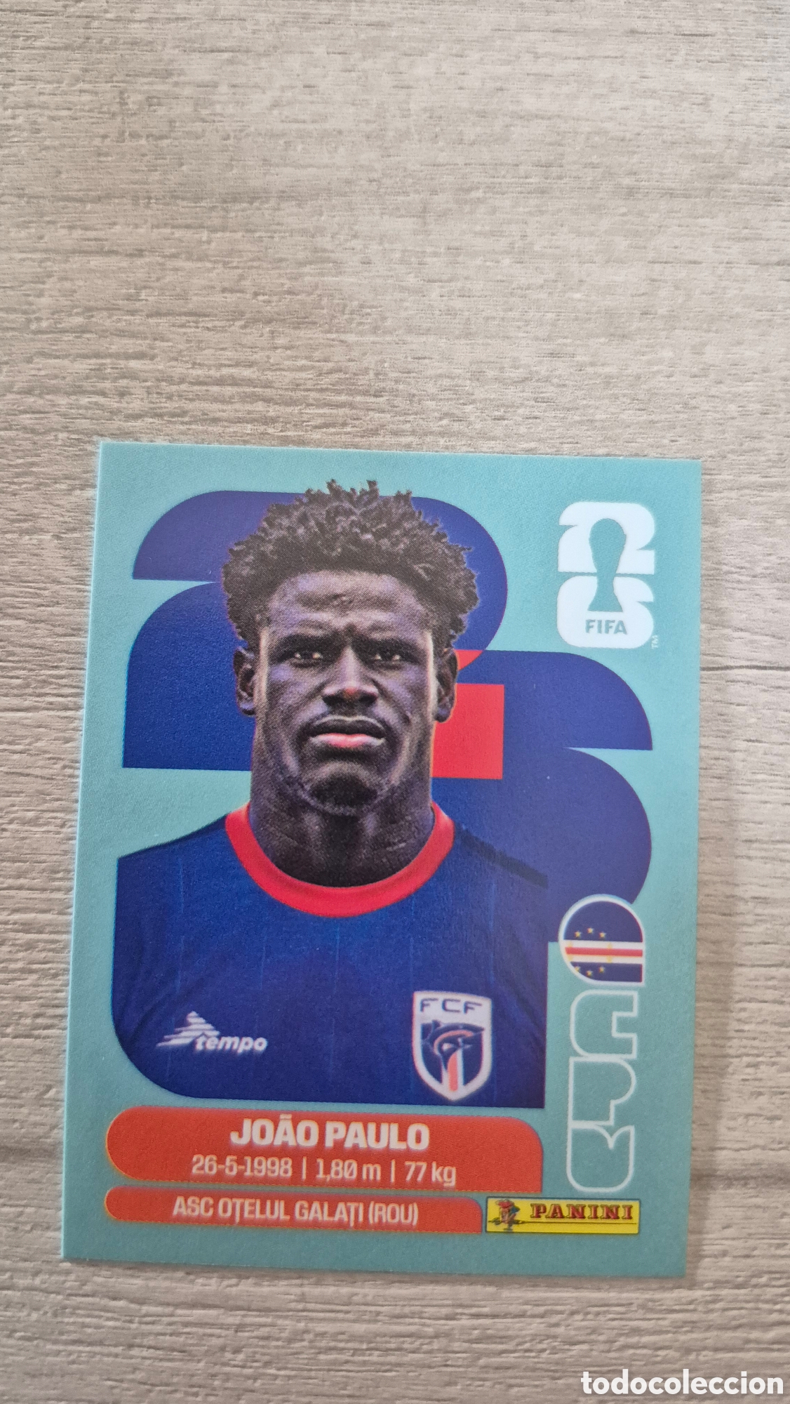 Cromos de F&uacute;tbol: CPV8 Jo&atilde;o Paulo FIFA World Cup 2026