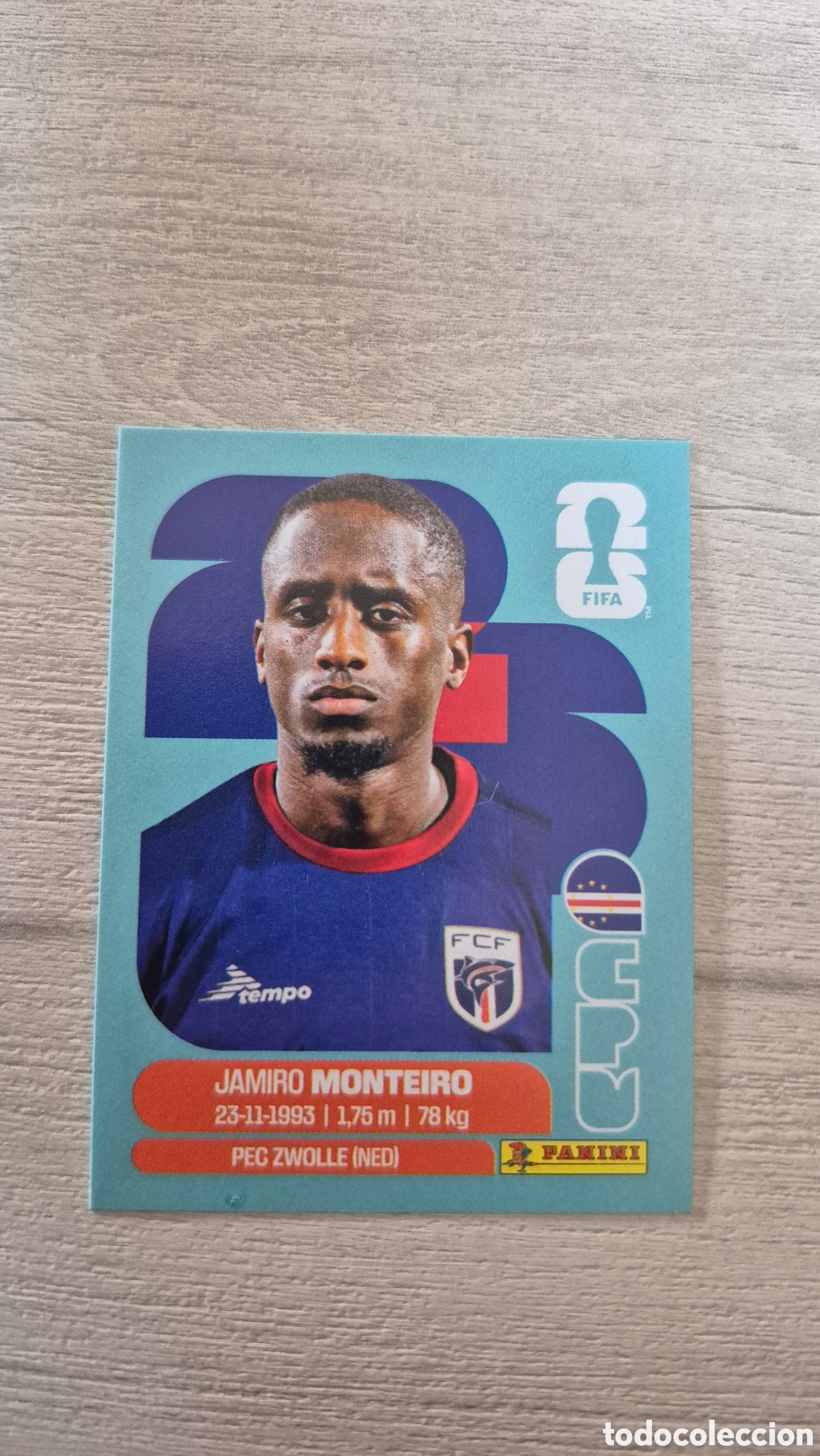 Cromos de F&uacute;tbol: CPV12 Monteiro FIFA World Cup 2026