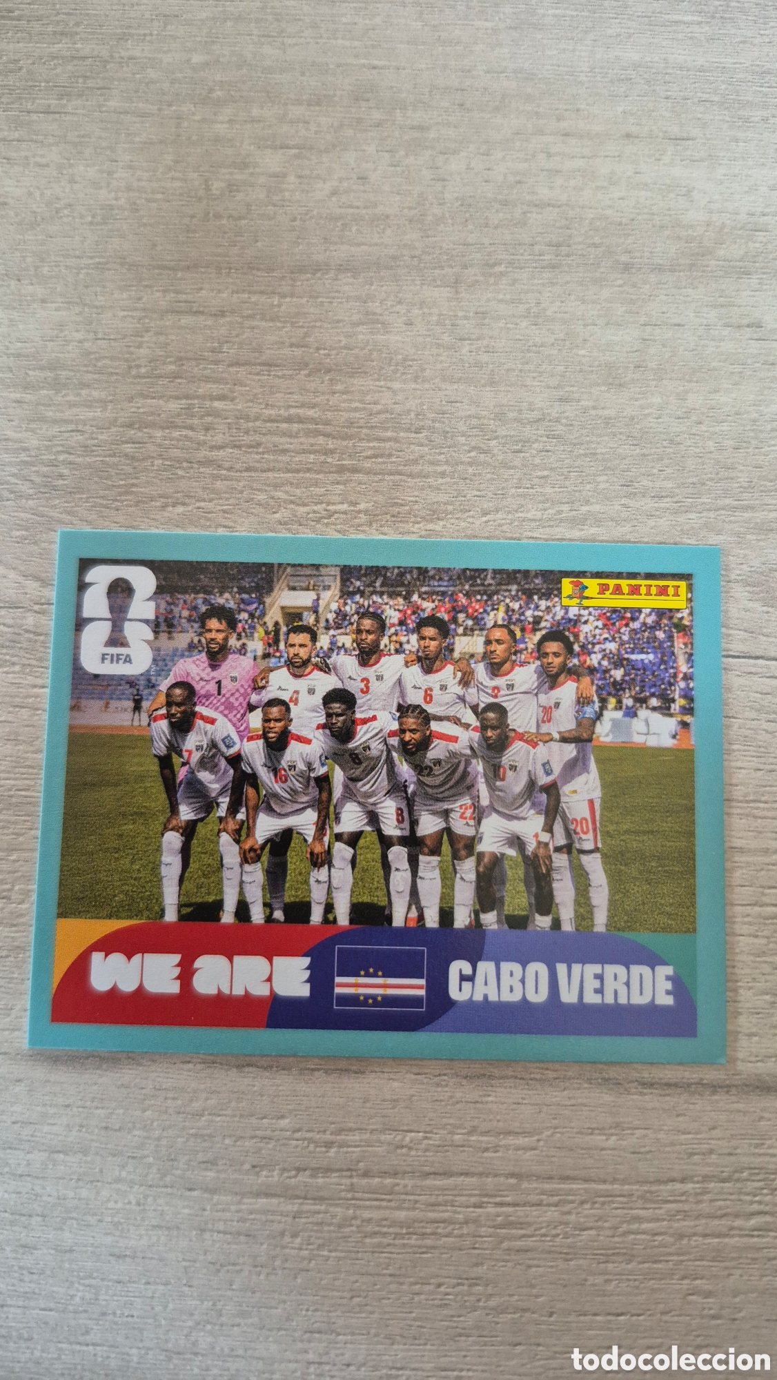 Cromos de F&uacute;tbol: CPV13 Plantilla Cabo Verde FIFA World Cup 2026