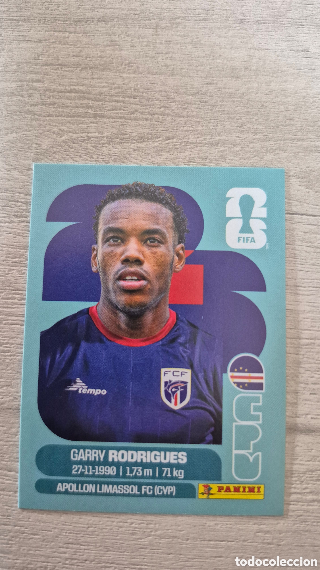 Cromos de F&uacute;tbol: CPV15 Rodrigues FIFA World Cup 2026