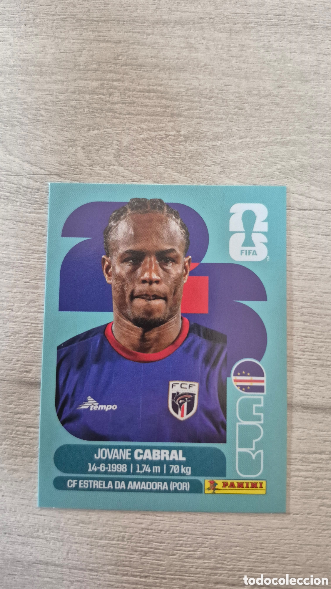 Cromos de F&uacute;tbol: CPV16 Cabral FIFA World Cup 2026