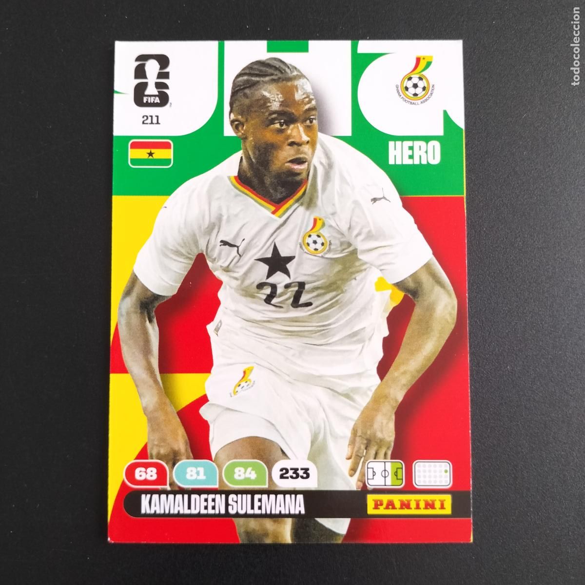 Cromos de F&uacute;tbol: 211 KAMALDEEN SULEMANA GHANA CROMOS ADRENALYN XL MUNDIAL 26 2026 FIFA WORLD CUP PANINI