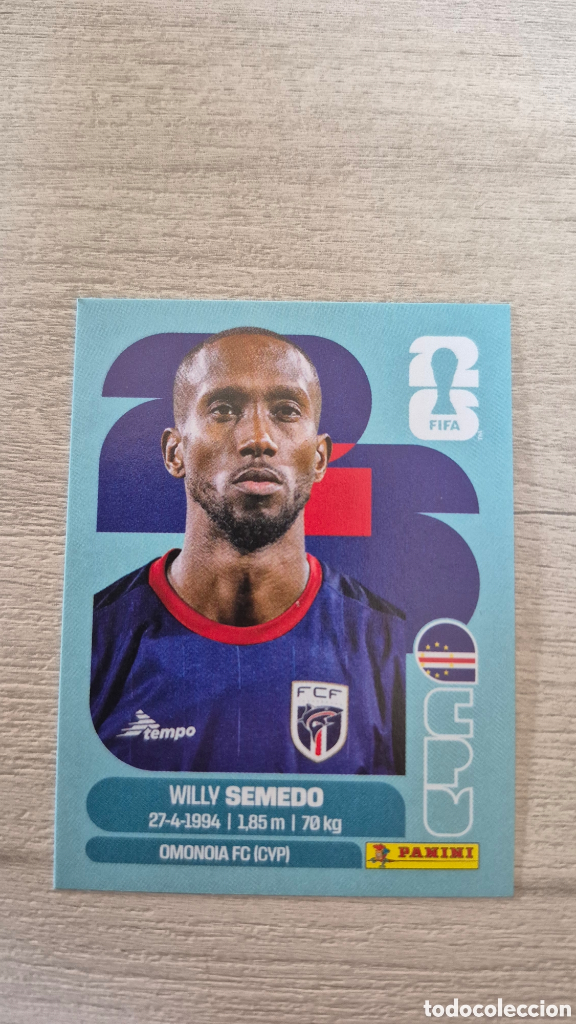 Cromos de F&uacute;tbol: CPV19 Semedo FIFA World Cup 2026