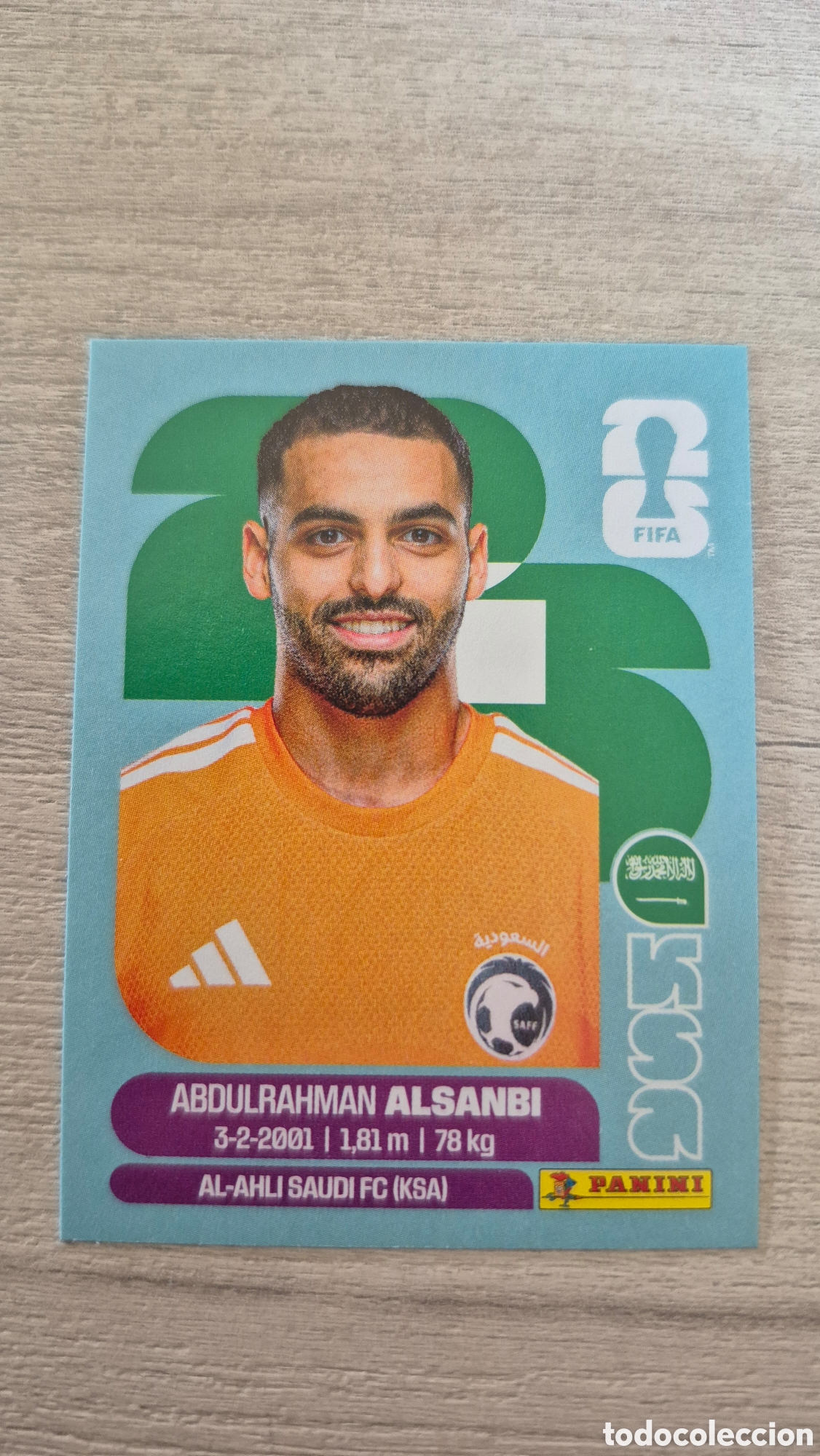 Cromos de F&uacute;tbol: KSA3 Alsanbi FIFA World Cup 2026