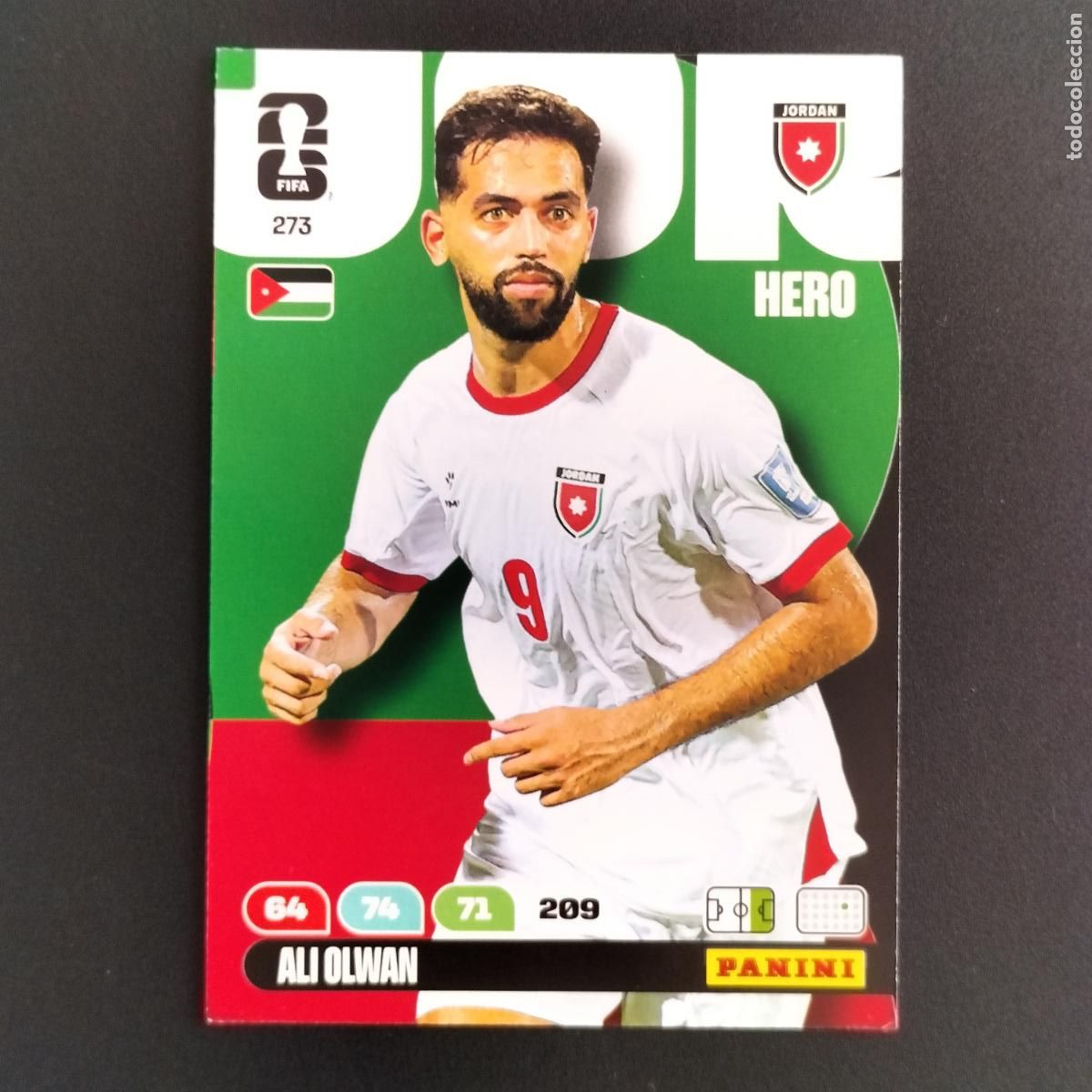 Cromos de F&uacute;tbol: 273 ALI OLWAN JORDANIA CROMOS ADRENALYN XL MUNDIAL 26 2026 FIFA WORLD CUP PANINI