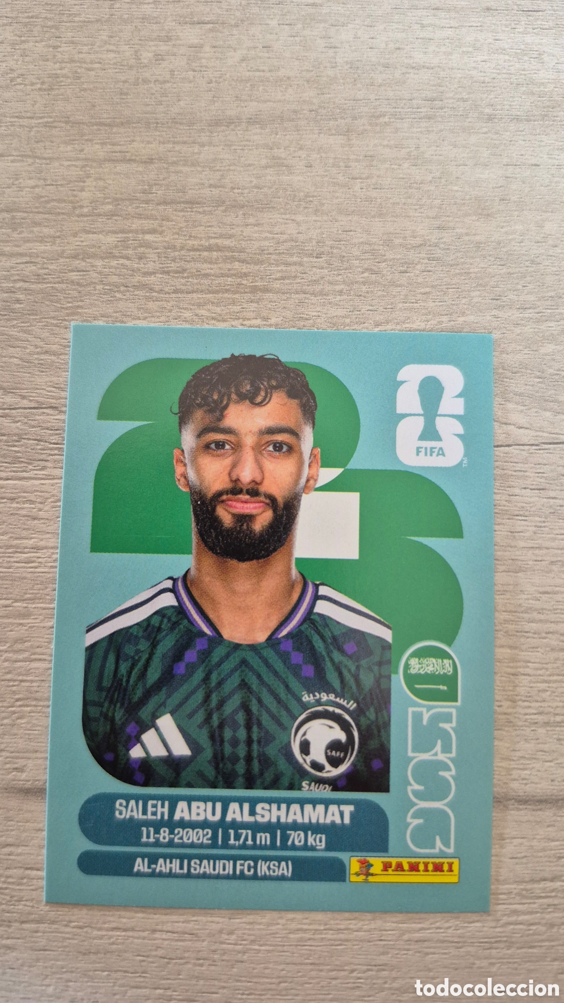 Cromos de Futebol: KSA14 Abu Alshamat FIFA World Cup 2026