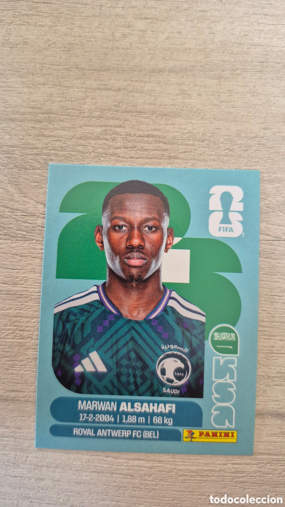 Cromos de Futebol: KSA15 Alsahafi FIFA World Cup 2026