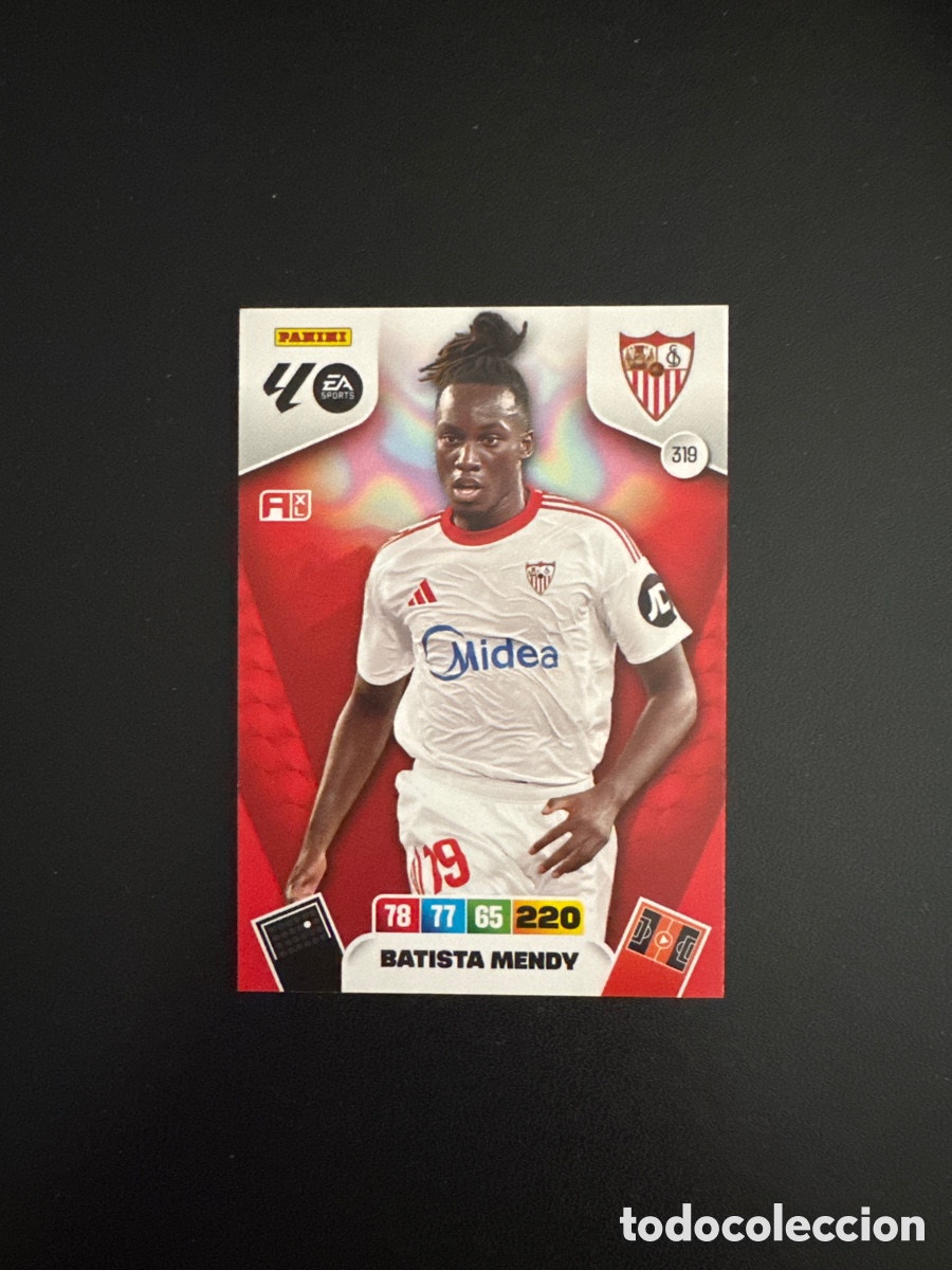 Cromos de Futebol: BATISTA MENDY SEVILLA NUMERO 319 ADRENALYN 2025 2026