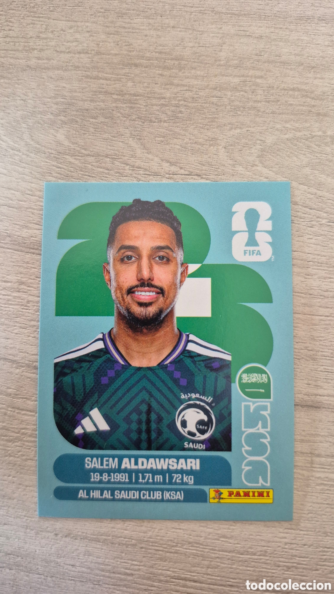 Cromos de F&uacute;tbol: KSA16 Aldawsari FIFA World Cup 2026
