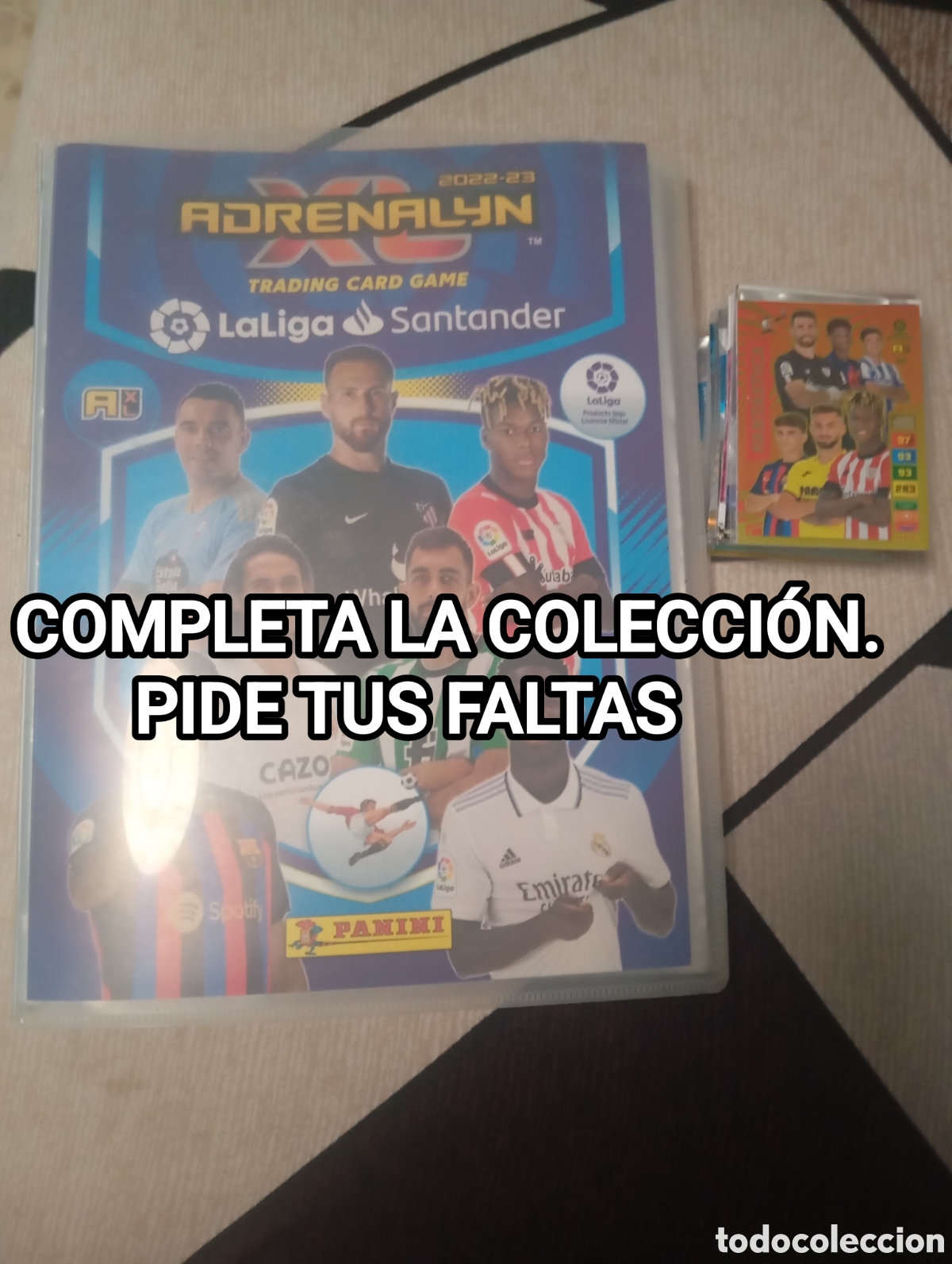 Cromos de F&uacute;tbol: Completa coleccion adrenalyn 2022