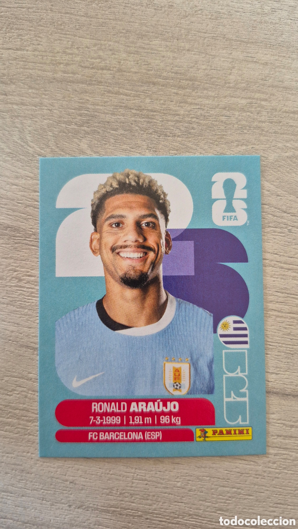 Cromos de F&uacute;tbol: URU4 Araujo FIFA World Cup 2026