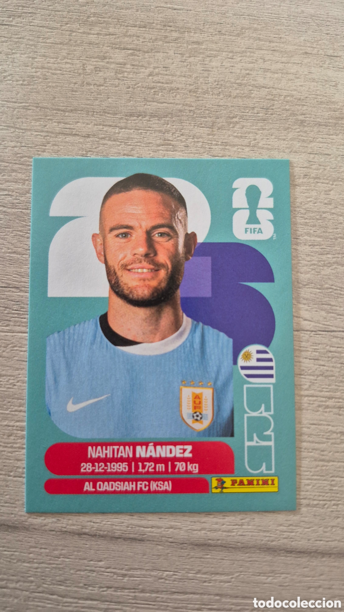 Cromos de F&uacute;tbol: URU9 Nandez FIFA World Cup 2026