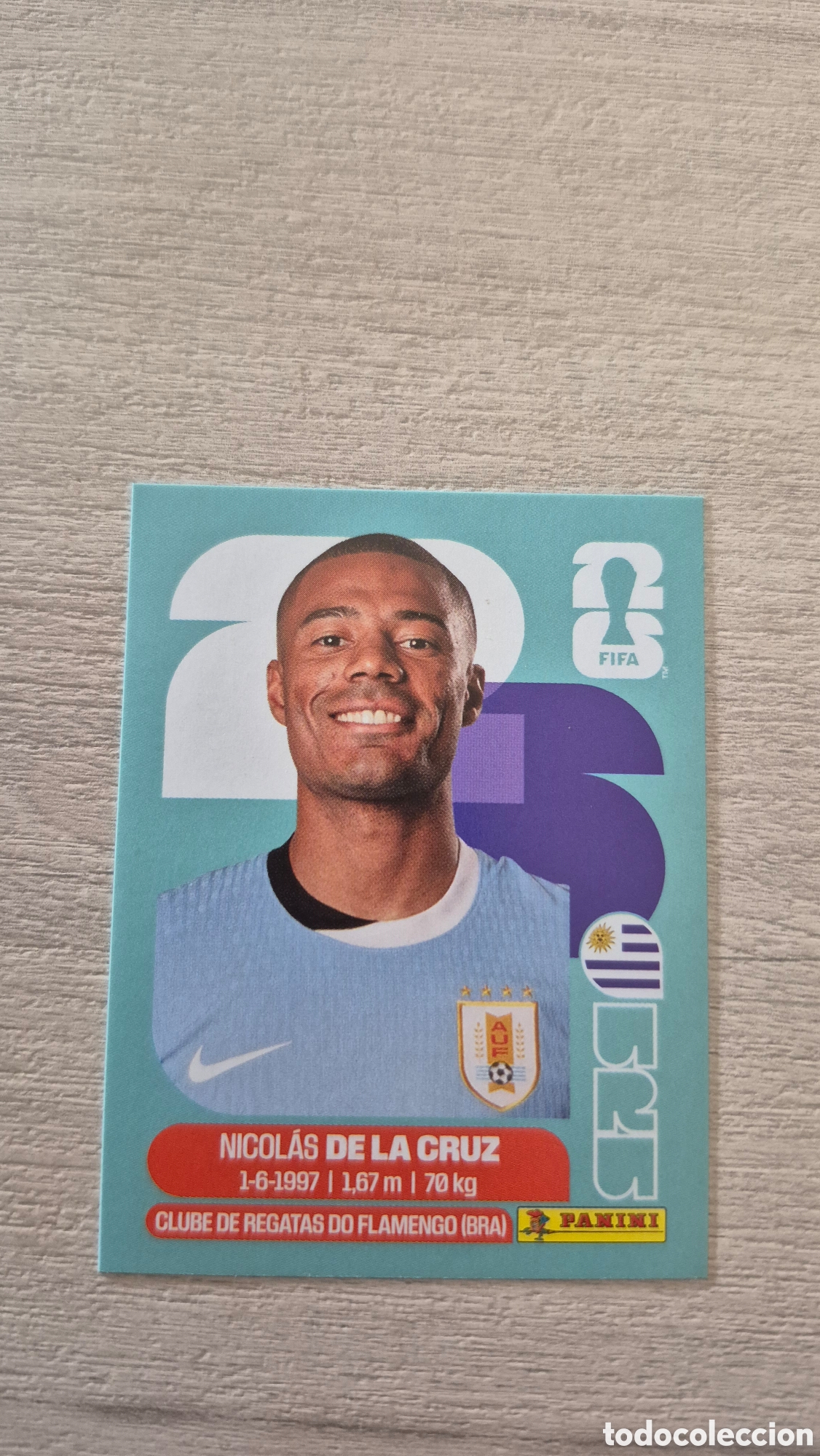 Cromos de F&uacute;tbol: URU15 De La Cruz FIFA World Cup 2026