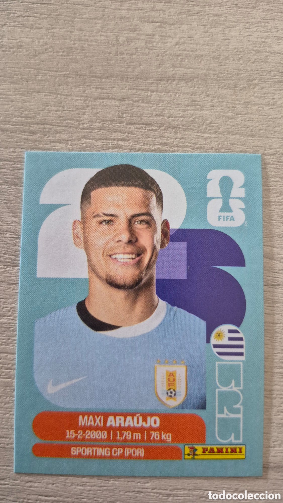 Cromos de F&uacute;tbol: URU16 Araujo FIFA World Cup 2026