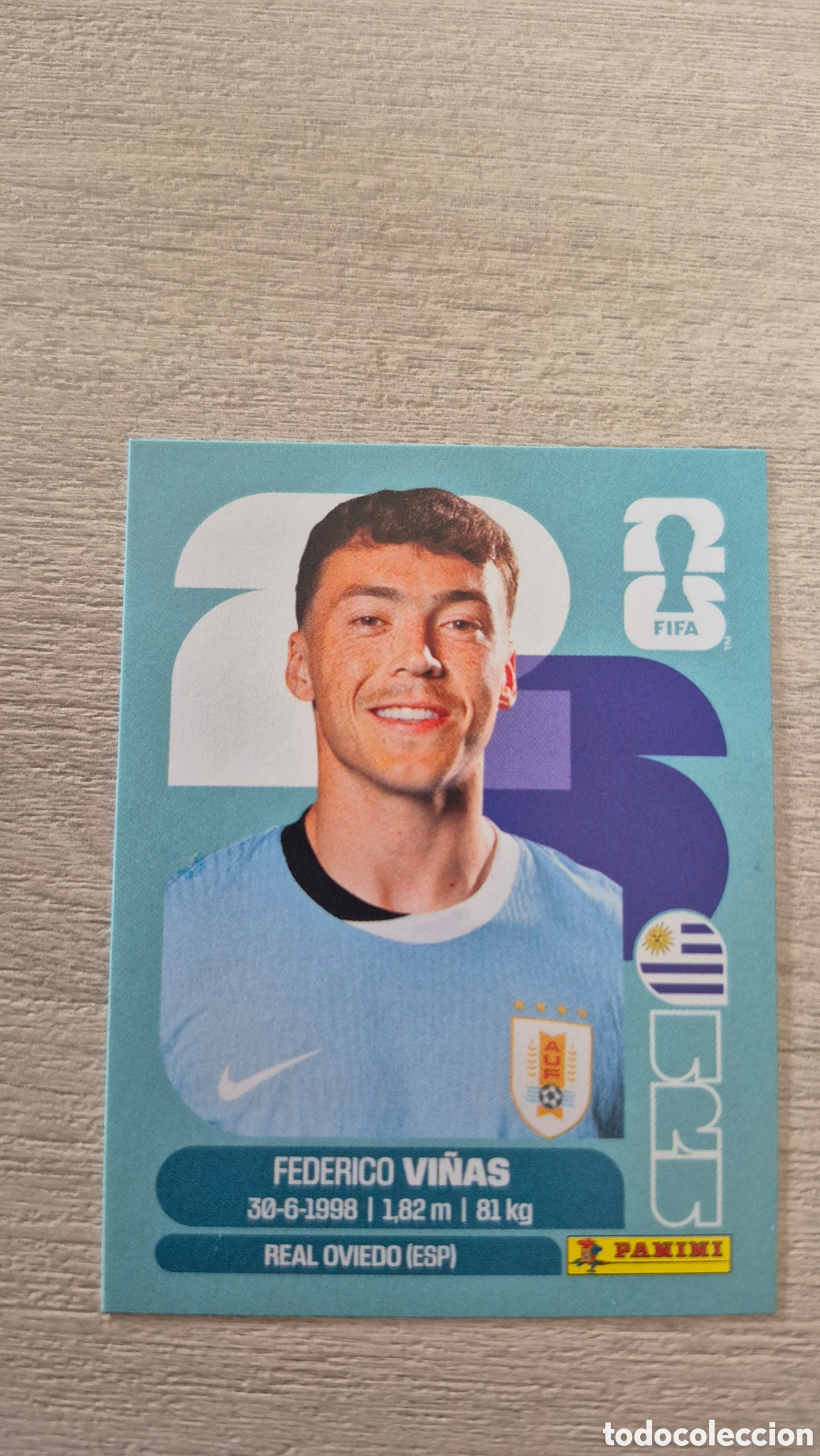 Cromos de F&uacute;tbol: URU18 Vi&ntilde;as FIFA World Cup 2026