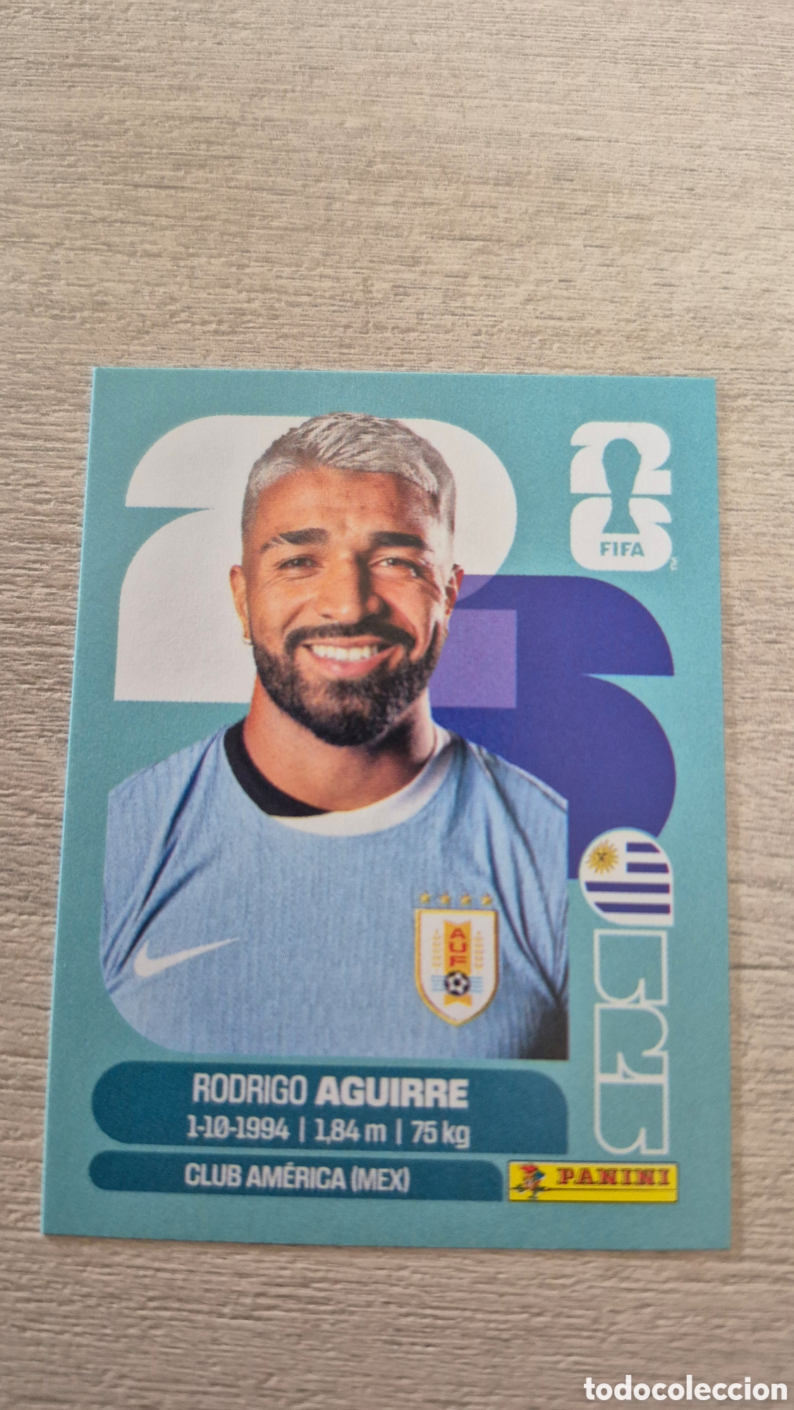 Cromos de F&uacute;tbol: URU19 Aguirre FIFA World Cup 2026