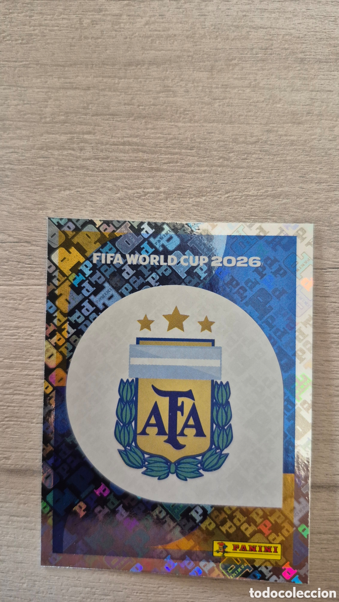 Cromos de F&uacute;tbol: ARG1 Escudo Argentina FIFA World Cup 2026