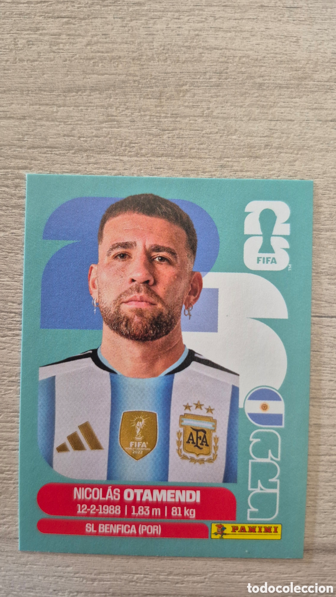 Cromos de F&uacute;tbol: ARG5 Otamendi FIFA World Cup 2026