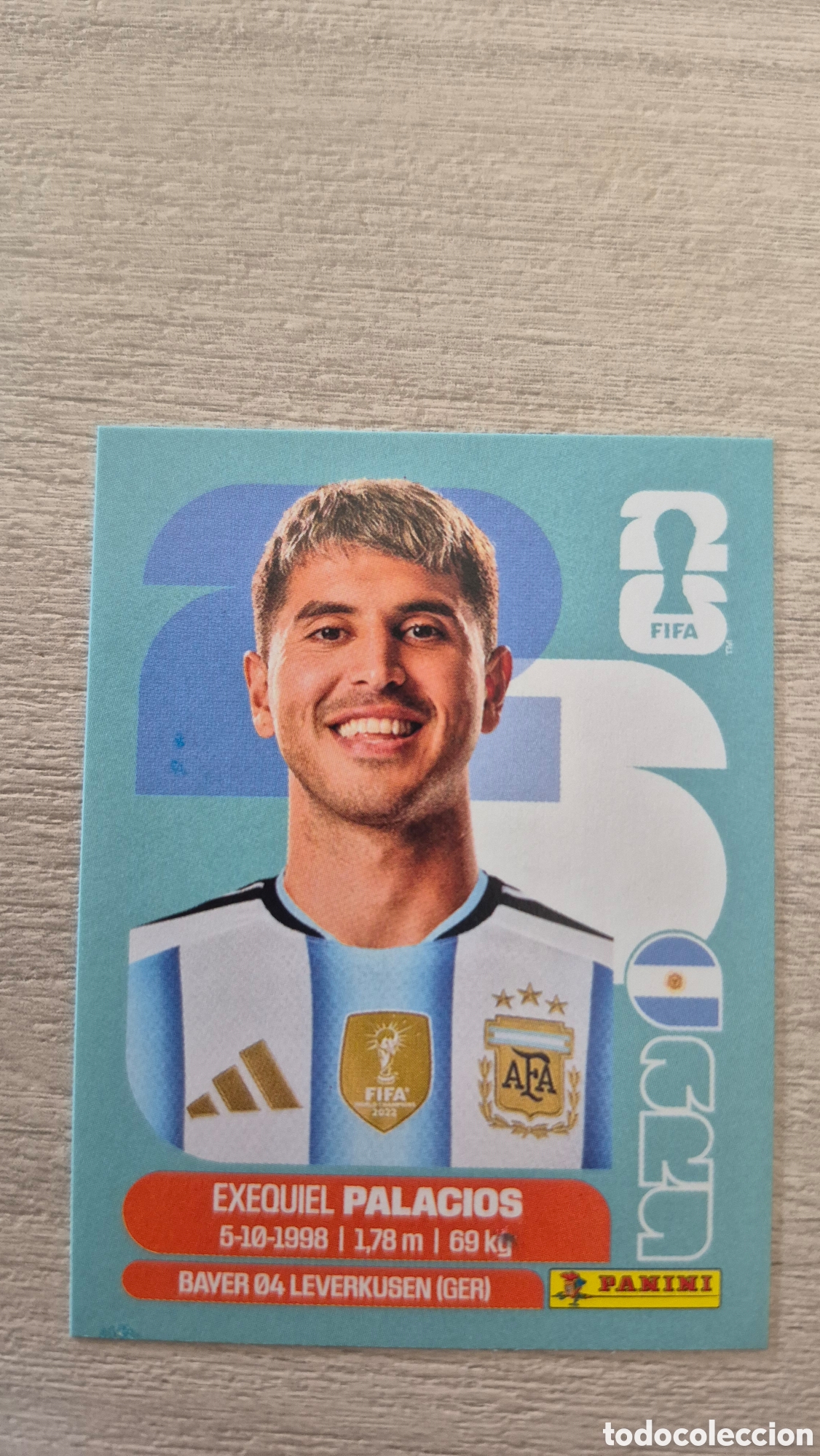 Cromos de F&uacute;tbol: ARG11 Palacios FIFA World Cup 2026