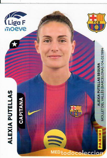 Cromos de F&uacute;tbol: CROMO PANINI LIGA FEMENINA F 2025-26 (25 - 26) - N&ordm; 95 - ALEXIA PUTELLAS - BARCELONA
