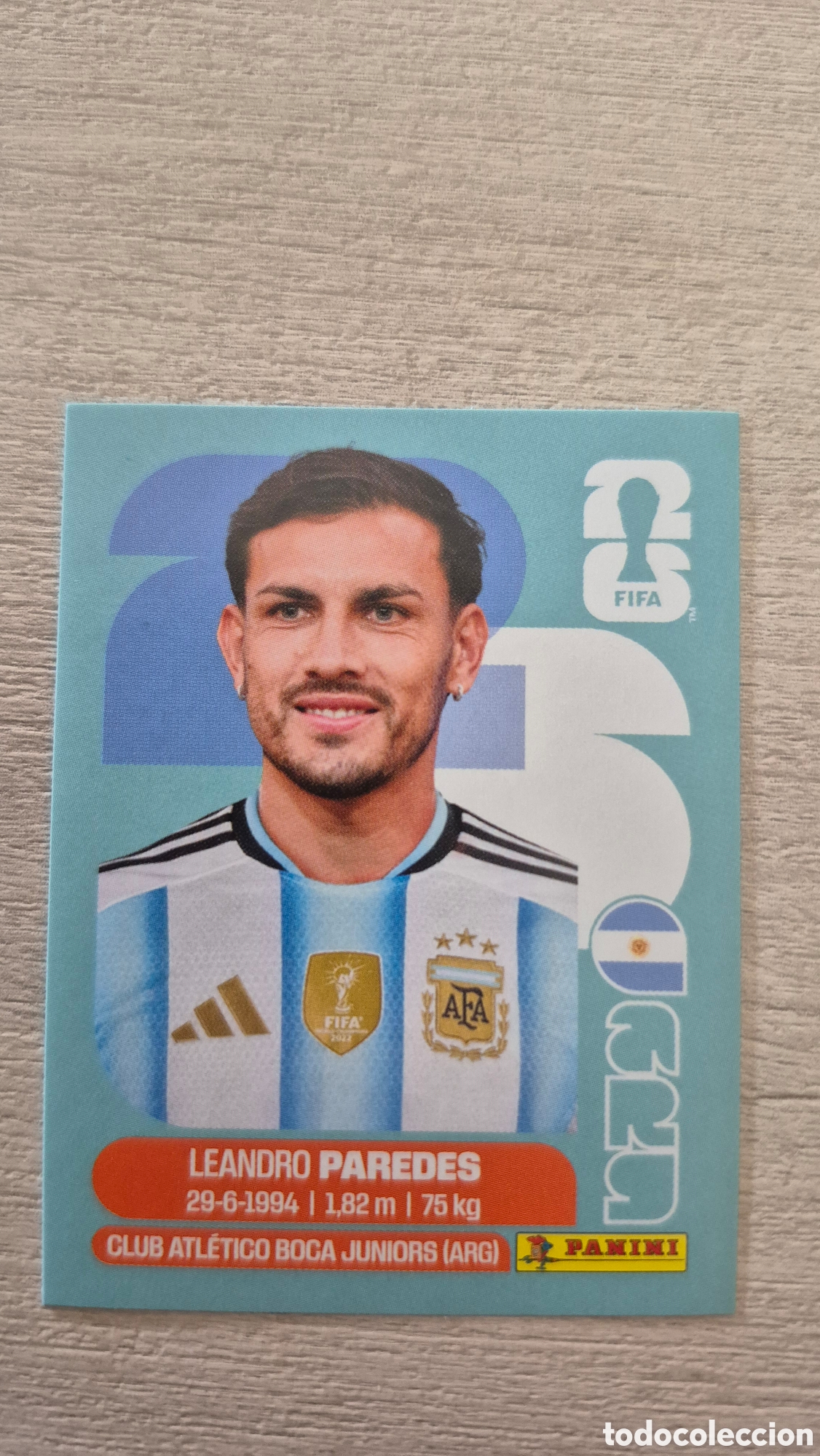 Cromos de F&uacute;tbol: ARG12 Paredes FIFA World Cup 2026