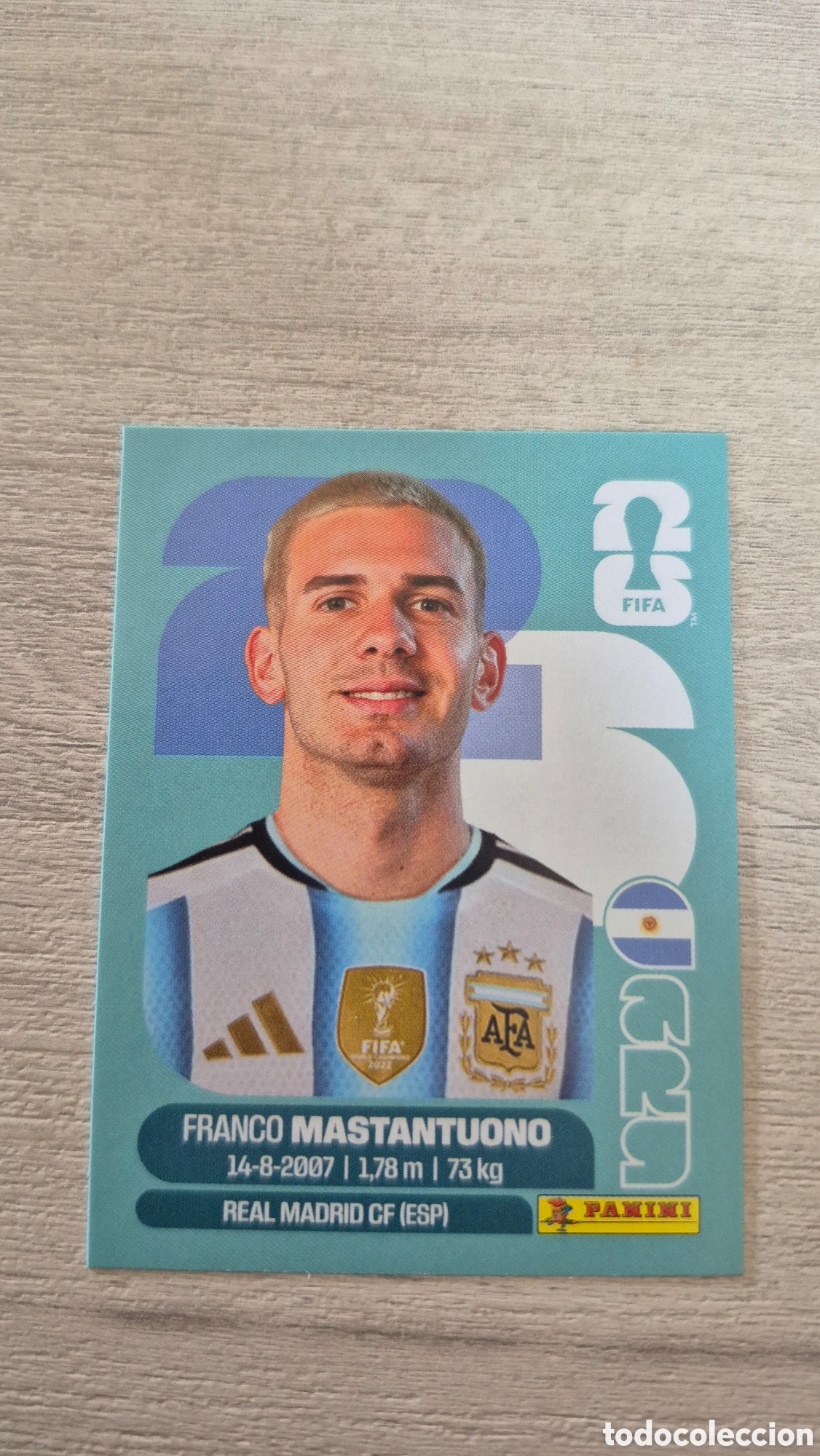 Figurine di Calcio: ARG15 Mastantuono FIFA World Cup 2026