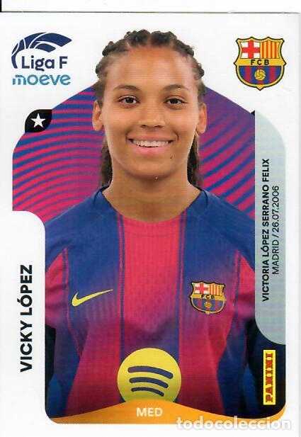 Figurine di Calcio: CROMO PANINI LIGA FEMENINA F 2025-26 (25 - 26) - N&ordm; 97 - VICKY L&Oacute;PEZ - BARCELONA