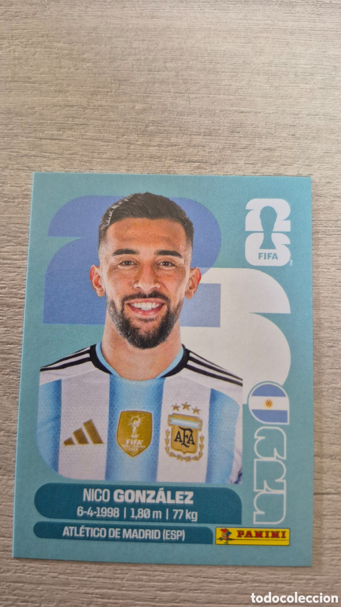 Figurine di Calcio: ARG16 Gonz&aacute;lez FIFA World Cup 2026