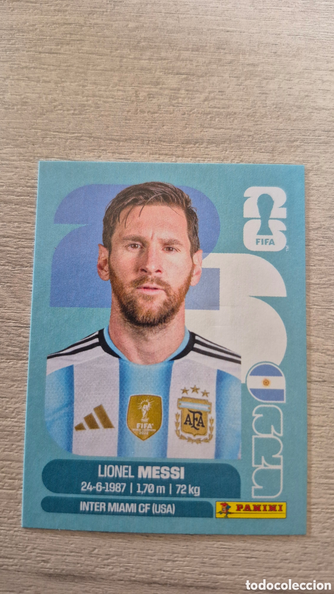 Figurine di Calcio: ARG17 Messi FIFA World Cup 2026