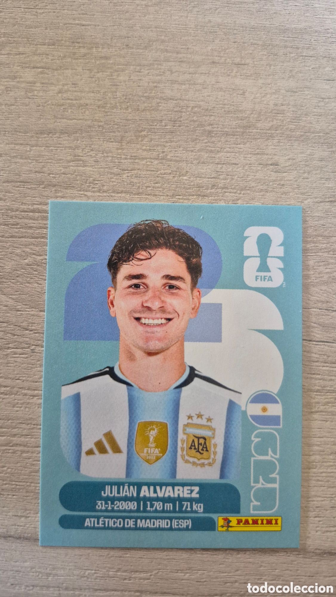 Figurine di Calcio: ARG19 &Aacute;lvarez FIFA World Cup 2026