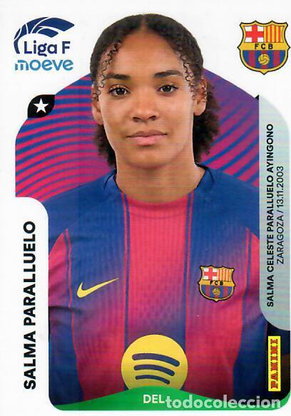 Cromos de F&uacute;tbol: CROMO PANINI LIGA FEMENINA F 2025-26 (25 - 26) - N&ordm; 99 - SALMA PARALLUELO - BARCELONA