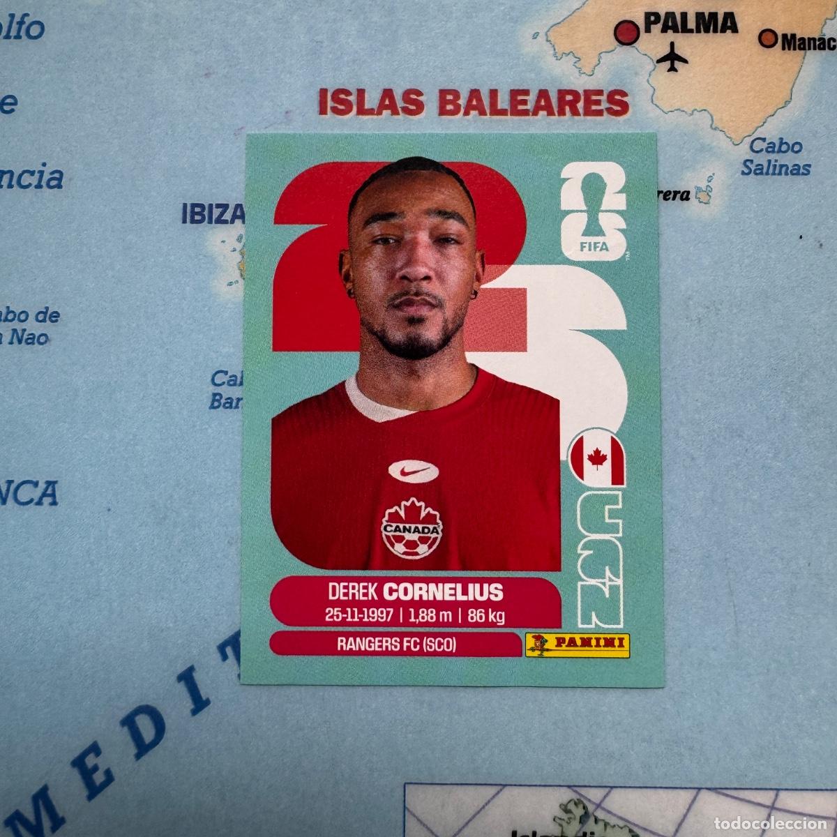 Cromos de F&uacute;tbol: Canada numero 7 cromo panini Mundial Fifa World Cup 2026