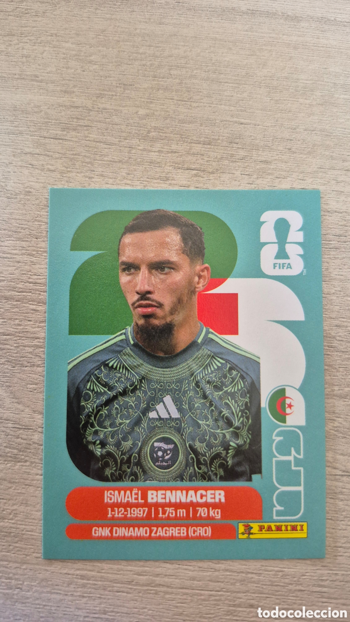 Cromos de F&uacute;tbol: ALG8 Bennacer FIFA World Cup 2026