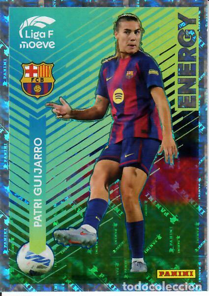 Cromos de F&uacute;tbol: CROMO PANINI LIGA FEMENINA F 2025-26 (25 - 26) - ENERGY N&ordm; 351 - PATRI GUIJARRO - BARCELONA