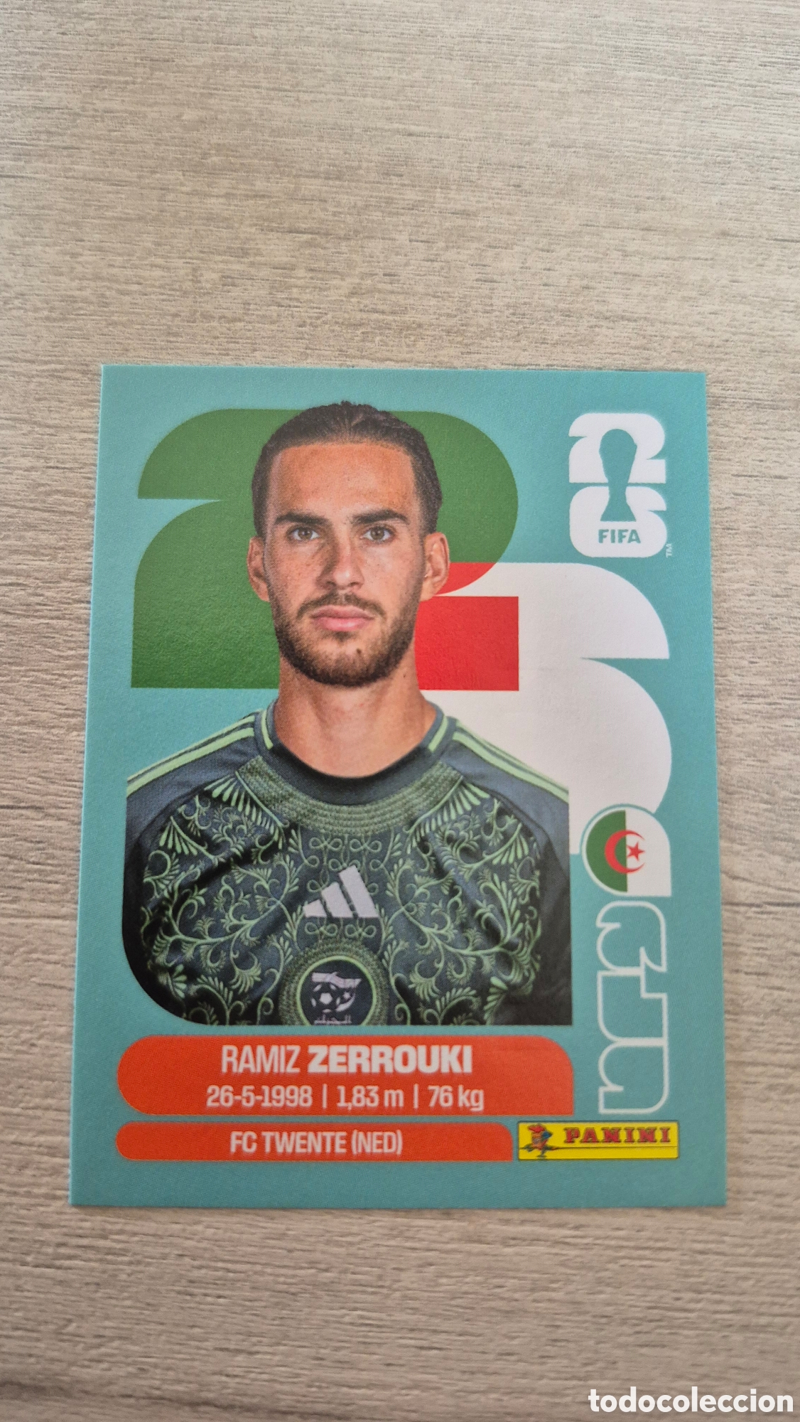 Cromos de F&uacute;tbol: ALG11 Zerrouki FIFA World Cup 2026