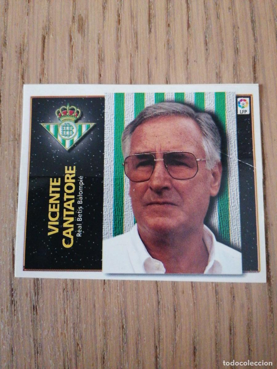 Cromos de F&uacute;tbol: Real betis liga este 1998-1999 Vicente cantatore leer discripcion