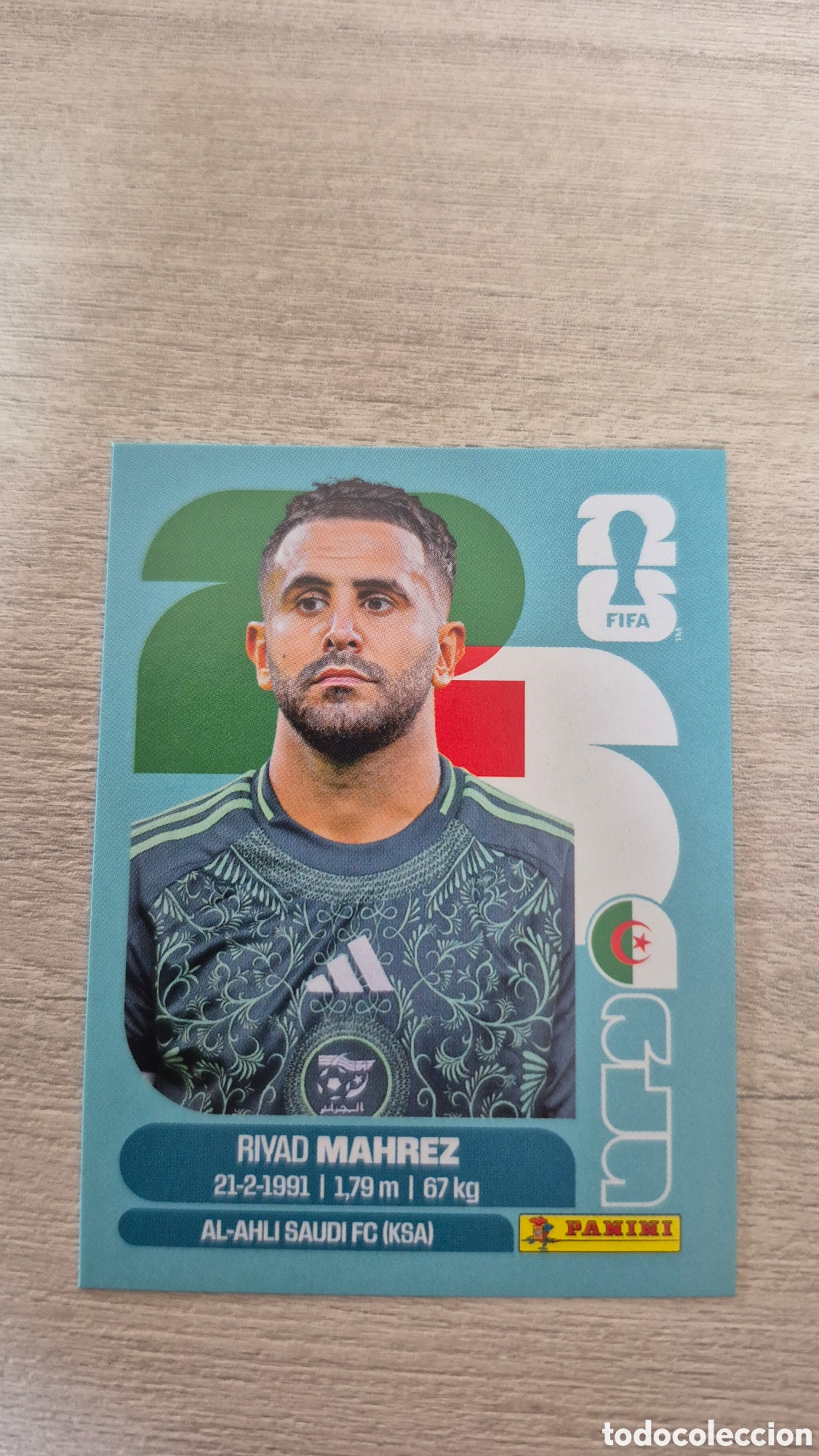 Cromos de F&uacute;tbol: ALG15 Mahrez FIFA World Cup 2026