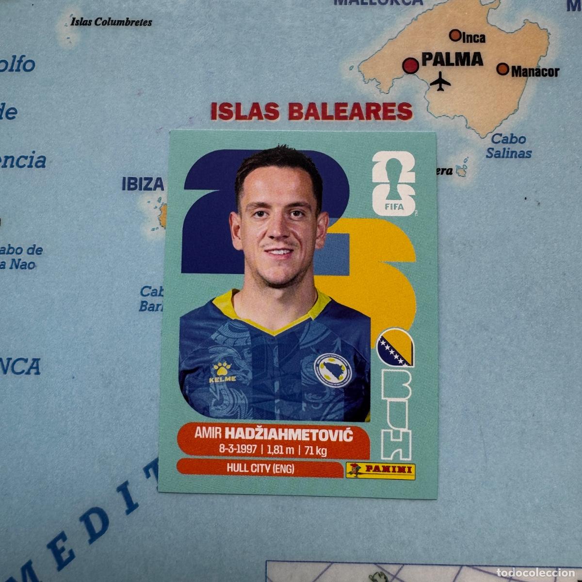 Cromos de F&uacute;tbol: Bosnia numero 8 cromo panini Mundial Fifa World Cup 2026
