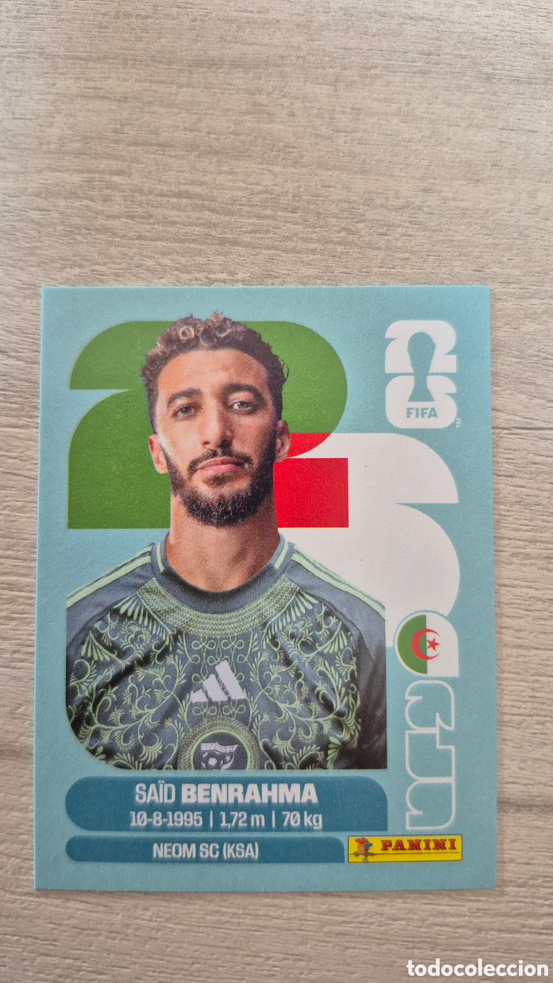 Cromos de F&uacute;tbol: ALG16 Benrahma FIFA World Cup 2026