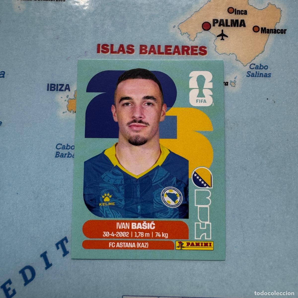 Cromos de F&uacute;tbol: Bosnia numero 12 cromo panini Mundial Fifa World Cup 2026