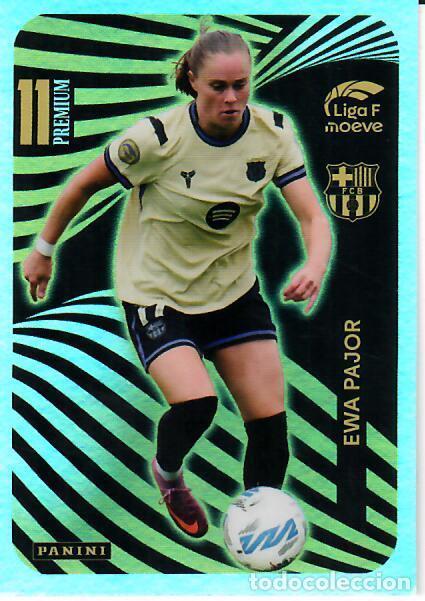 Cromos de F&uacute;tbol: CROMO PANINI LIGA FEMENINA F 2025-26 (25 - 26) - PREMIUM - EWA PAJOR - BARCELONA